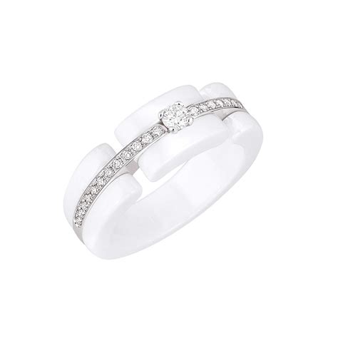 chanel ceramic diamond ring|chanel diamond ring price.